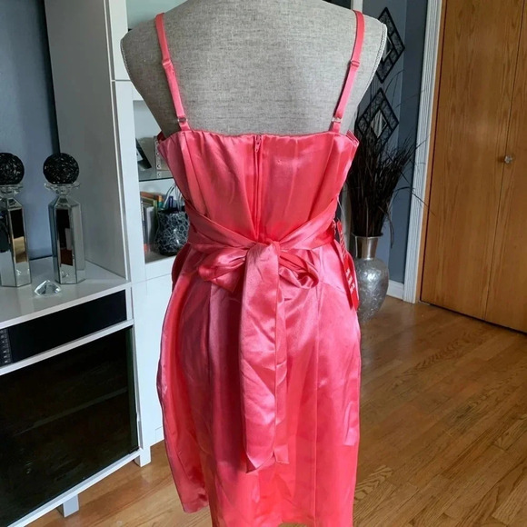 **NEW B•Wear Spaghetti Strap Dress with Pockets - Picture 2 of 8